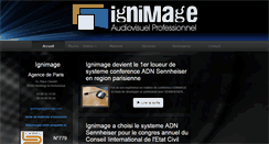 Desktop Screenshot of ignimage.com